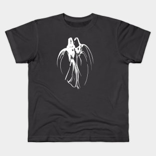 Dervish Mystical Brotherhood Line Drawing In White Kids T-Shirt